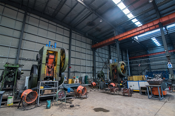 南平网架配件-锥头加工车间